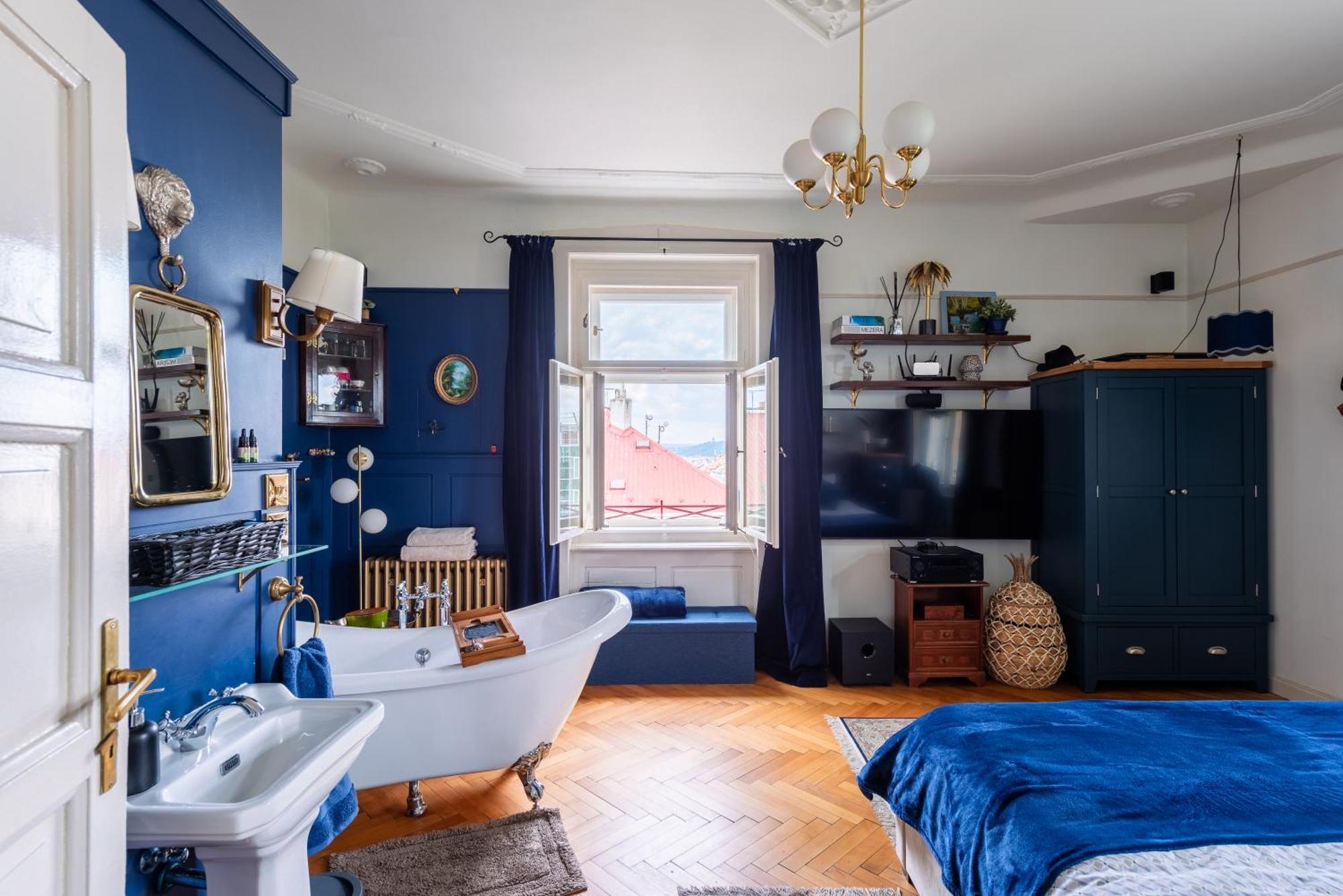 Victoria Design Stays - Premium Apartment Ohrada Prague Luaran gambar