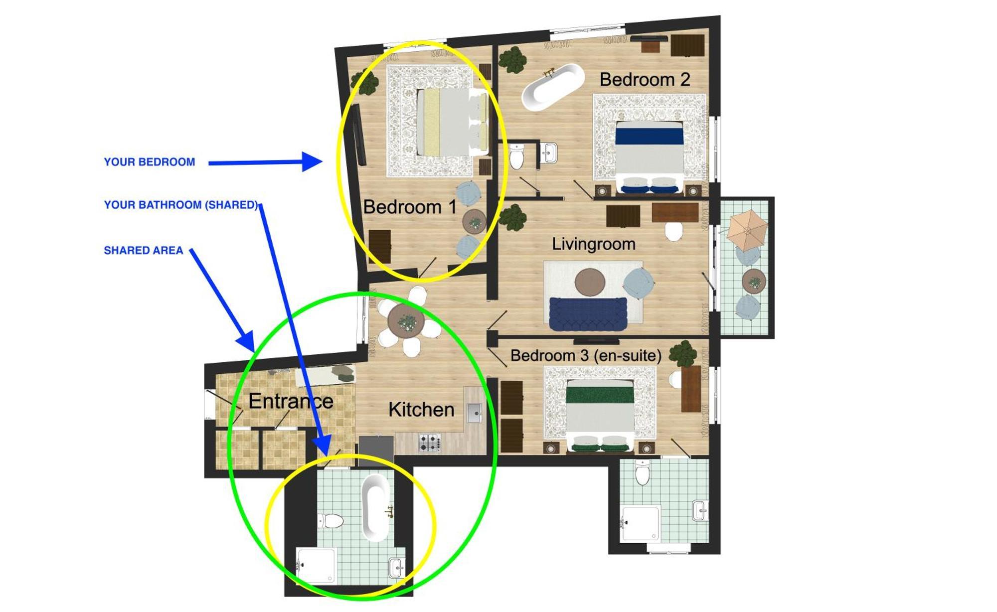 Victoria Design Stays - Premium Apartment Ohrada Prague Bilik gambar